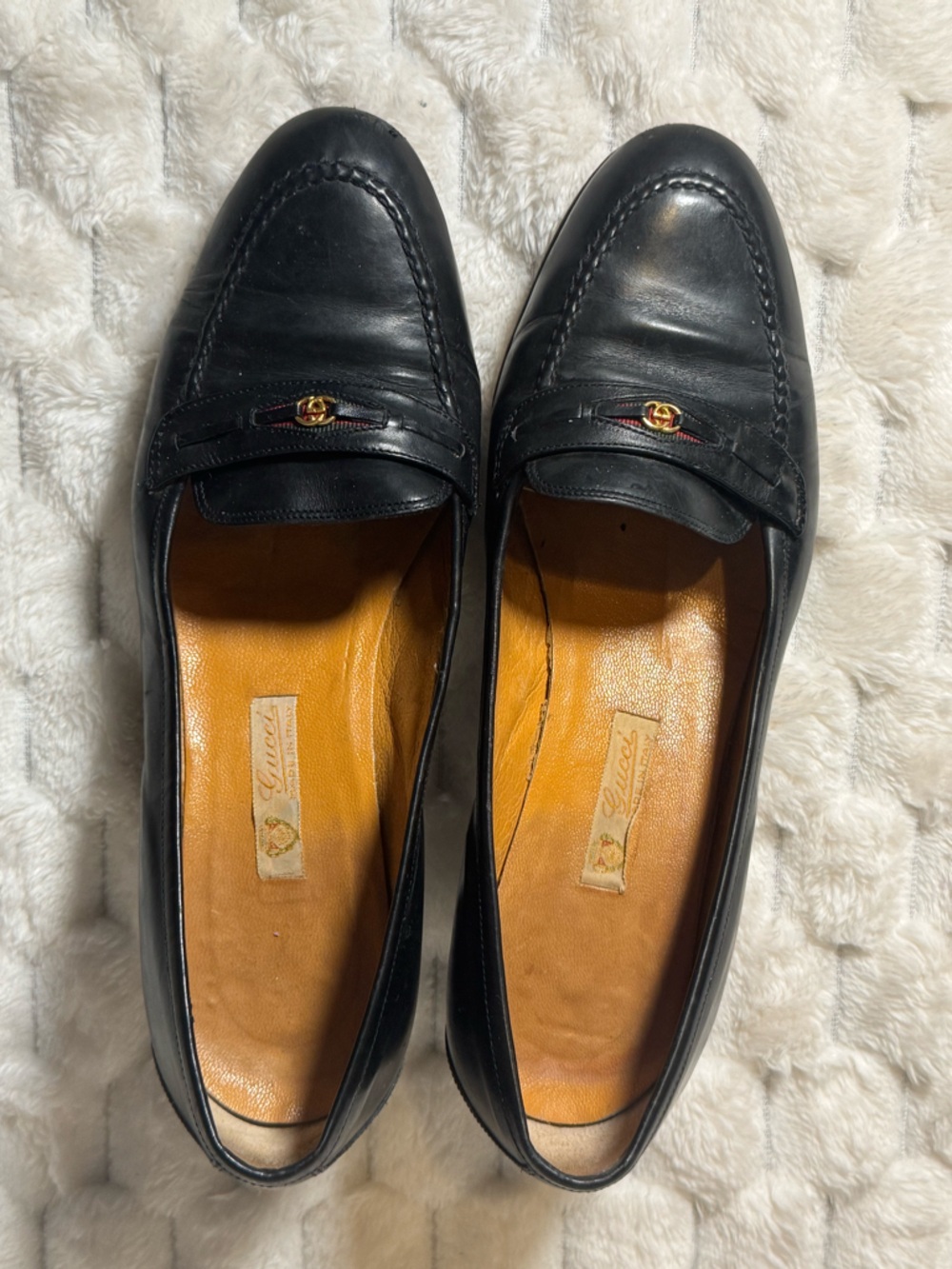 Vintage Gucci Heels Loafers 37 - Picture 5 of 14